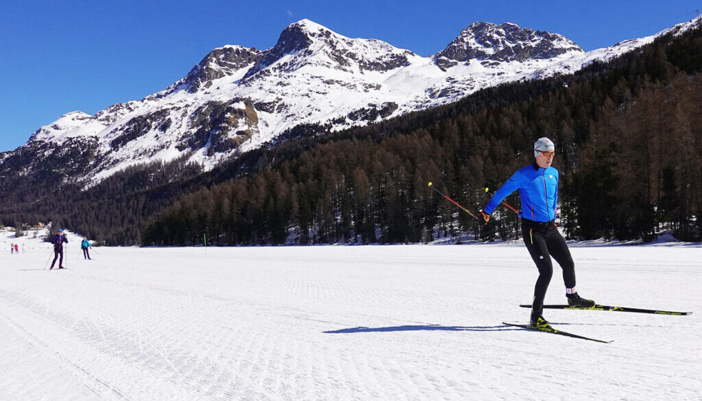 Langlaufen bei Davos