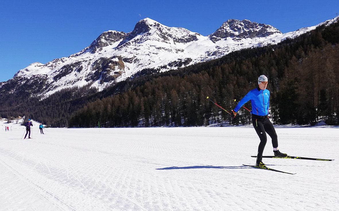 Langlaufen bei Davos